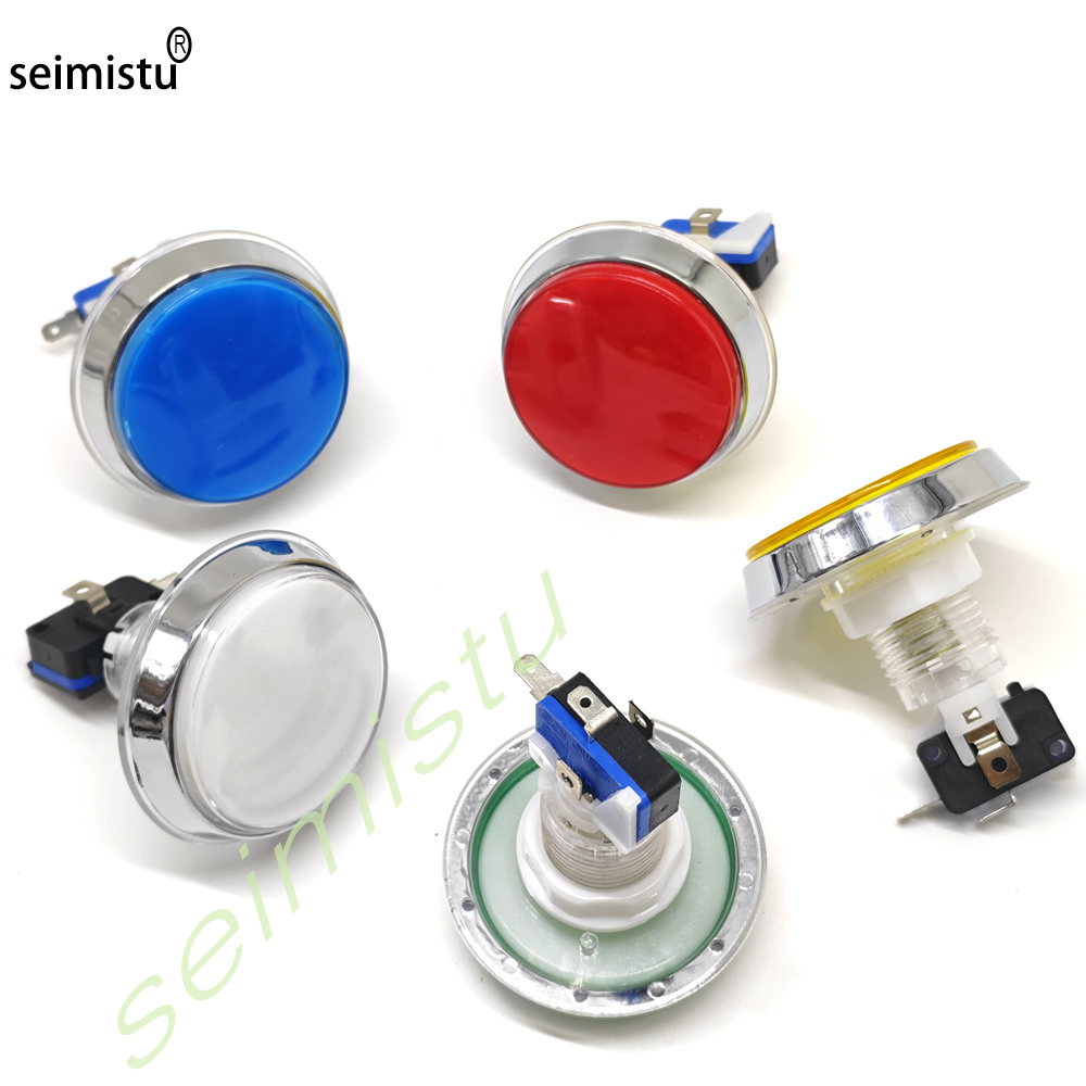 60mm Chrome 12V Flat Arcade LE - Vending Arcade Games recension och pris