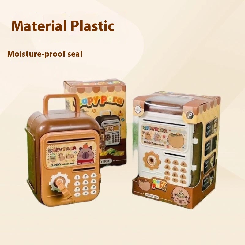 Money Box With Fingerprint Pig - Coin Operated Kiddie Ride recension och pris