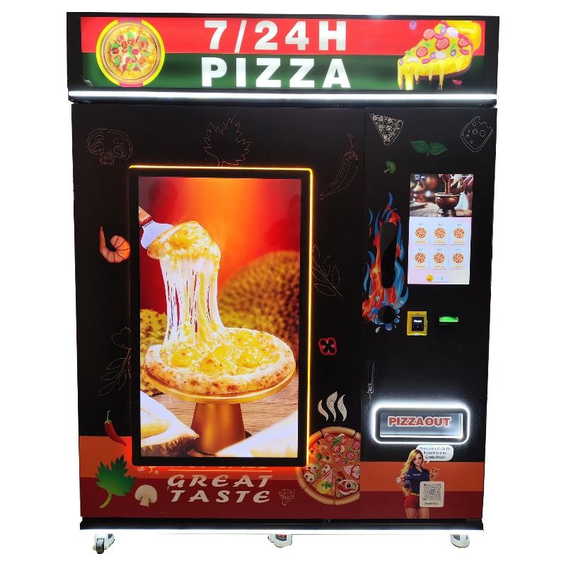Custom Pizza Vending Machine S - Vending Machine Qr Code recension och pris