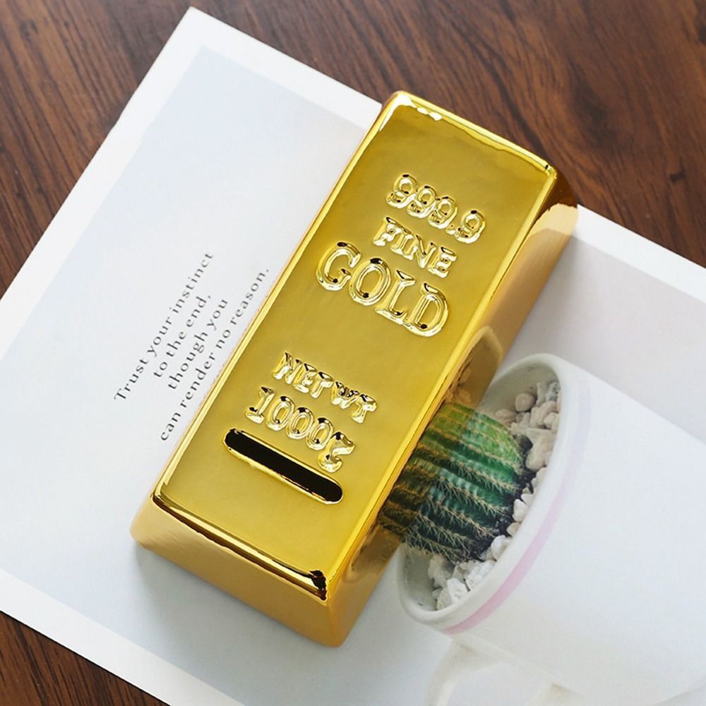 Unique Plastic Gold Bullion Ba - Coin Operated Kiddie Ride recension och pris