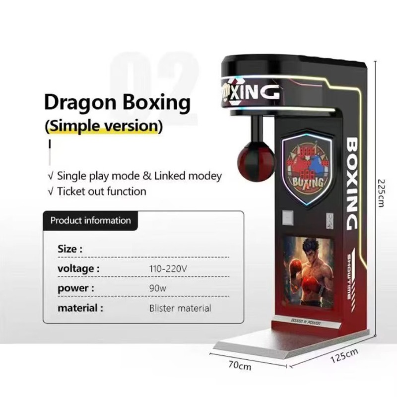 Factory Direct Sales Boxing Ma - Arcade Vending & Laundry Revenue recension och pris